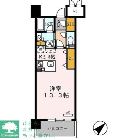 ロイヤルパークス豊洲の物件間取画像